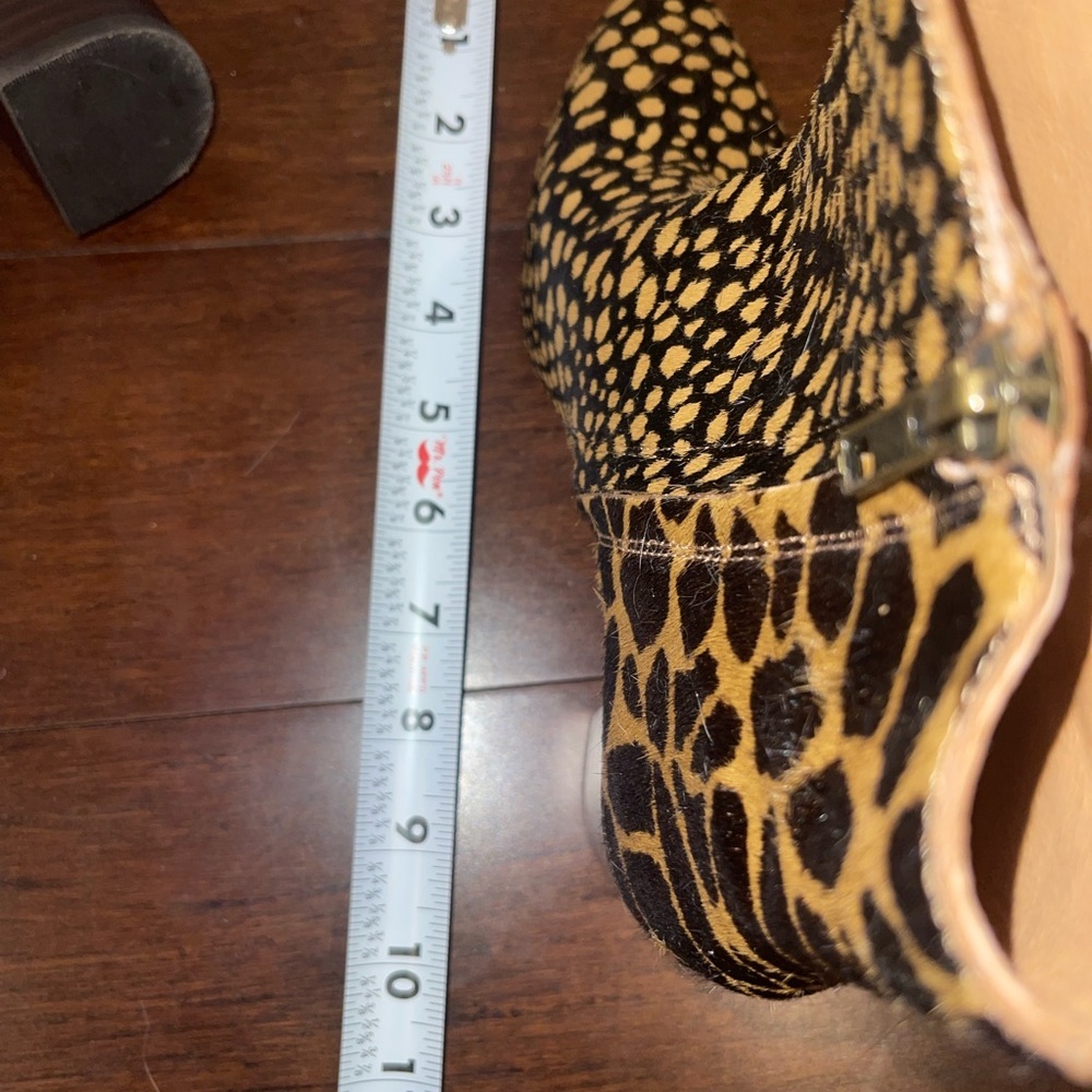 guc madewell fiona Giraffe Print spot mix calf hair toffee multi Boots 7 - Picture 14 of 14